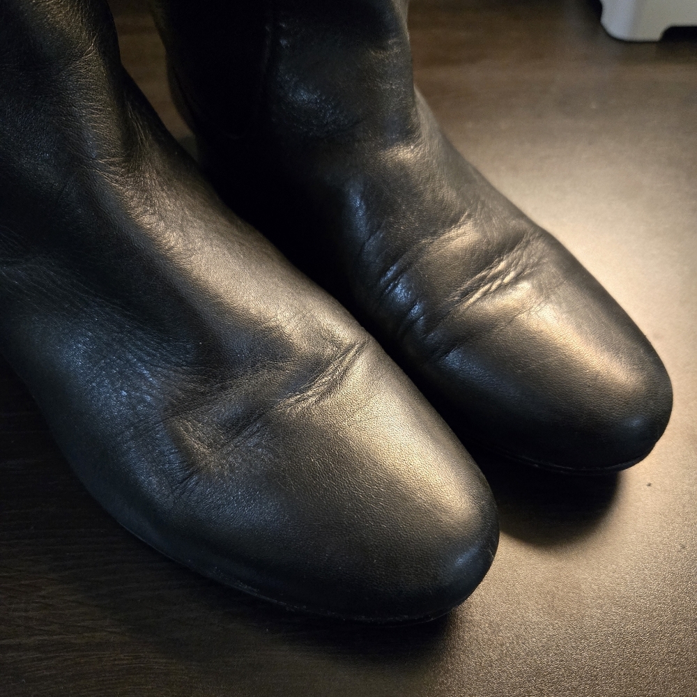 Coach Benita Tall Riding Boots Black Size 9 - Picture 7 of 11